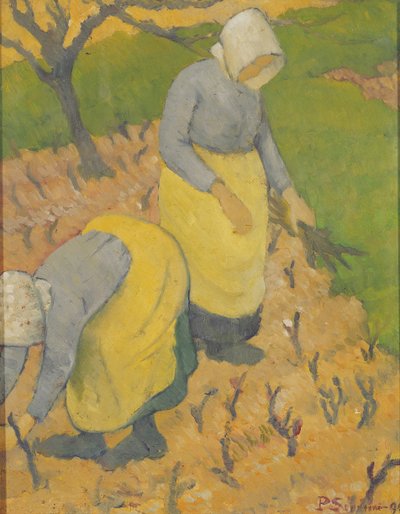 Donne nella vigna, 1890 da Paul Sérusier